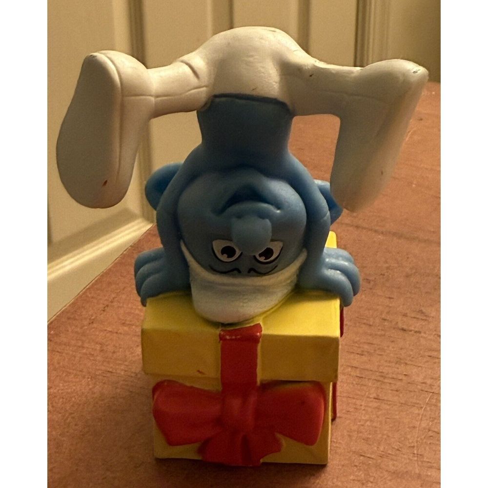 Jokey Smurf Figure McDonalds Happy Meal Toy 2011 PVC‎ Vintage